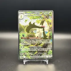 POKEMON SCARLET & VIOLET PALDEA EVOLVED #256 MEOWSCARADA EX SIR - NM - Image 3