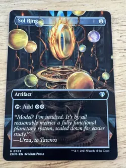 Sol Ring (Borderless) Commander Masters Regular - Image 1