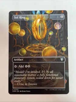 Sol Ring (Borderless) Commander Masters #703 Uncommon - Image 1