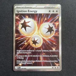 Ignition Energy 124/094 Phantasmal Flames Special Energy Pokemon Card TCG - Image 1