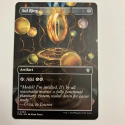 Sol Ring (Borderless) Commander Masters Regular - Image 1