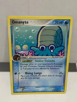 Omanyte 60/92 Common Ex Legend Maker Pokemon Card Non Holo 2006 NM - Image 1