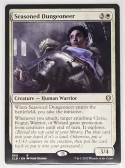 Seasoned Dungeoneer - CLB - Mtg Card #5O1 - Image 1