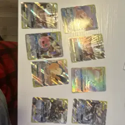 Pokemon TCG 8 Holo Cards Lot - Snorlax, Eevee, Alcremie - English - Image 1