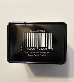 ROOK - Capsule (Black Steel Alloy Deck Case For Trading Cards, CCG/TCG, 2002) - Image 4