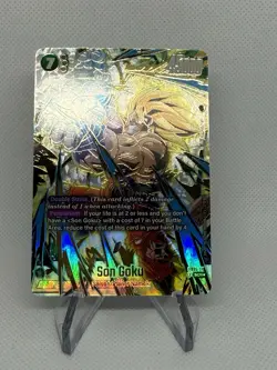 Son Goku FB05-119 Alternate Art Secret Rare New Adventure Dragon Ball Super Card - Image 1