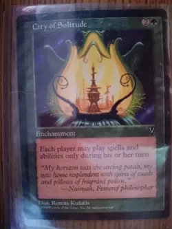 City Of Solitude MTG Visions 1996 Never played - Image 1