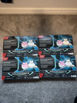 Pokemon TCG Snorlax Ex Blissey Ex Special Collection Walmart Exclusive Lot of 4 - Image 2