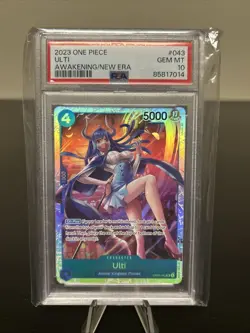 One Piece TCG: Ulti(Alternate Art) OP05-043 Awakening of the New Era Foil PSA 10 - Image 1