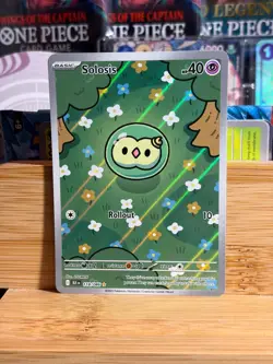 SOLOSIS 118/086 S&V Black Bolt Illustration Rare Holo Pokemon TCG Near Mint - Image 1