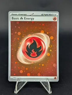 HD COSMOS HOLO Basic Fire Energy SVE 002 - Pokemon 151 - Image 1
