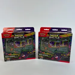 Lot of 2 - New Pokemon TCG Mega Battle Deck Mega Gengar EX - Image 1