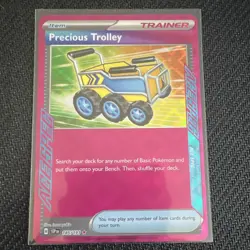 Pokemon Precious Trolley 185/191 Holo ACE SPEC Rare: Surging Sparks Eng Mint/NM - Image 1