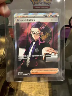 Pokemon BOSS’S ORDERS ASCENDED HEROS FULL ART 256/217 PSA 10 Contender 👌 - Image 2