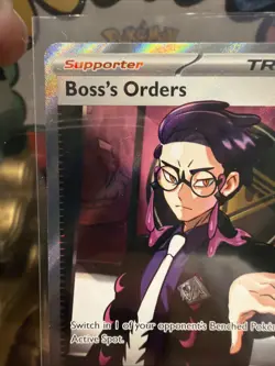 Pokemon BOSS’S ORDERS ASCENDED HEROS FULL ART 256/217 PSA 10 Contender 👌 - Image 3