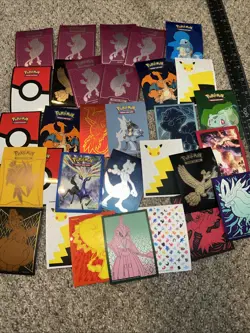 Huge Pokemon TCG ETB Sleeve Collection Lot 800 + Official Sleeves. 2 Sealed - Image 3
