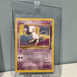 Pokemon Mew BLACK STAR 8 - WOTC PROMO - league 2000 - Image 1