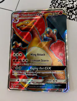 Charizard GX SM60 Pokemon TCG Sun & Moon Black Star Promo Holo Full Art Mint NM - Image 2