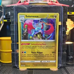 Salamence Evolving Skies Holo Pokemon TCG 109/203 Sword & Shield Rare - Image 1