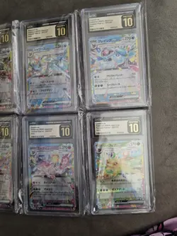 Pokemon Tcg full terastal festival eeveelutions ex cgc pristine 10 Lot 10 Slabs - Image 2