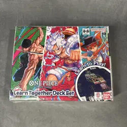 One Piece Card Game Learn Together Deck Set LT01 - English - Factory Sealed - Image 1