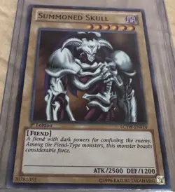 Summoned Skull LCYW-EN010 Legendary Collection 3: Yugi's World 1st Edition - Image 1