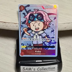 Koby P-014 P Full Art (English) One Piece Card Game Premium Booster - Image 1