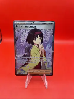 Pokemon TCG - Erika’s Invitation #196/165 - Holo - Scarlet & Violet 151 - Image 1
