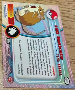 Pokemon TCG Vintage 1999 Topps TV U-Pick List *YOU PICK* - Image 5