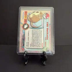 Pokemon Topps TV Animation Series 1 (Blue Logo) #20 Raticate Rainbow Holo - Image 3