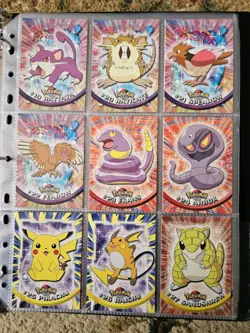 Pokemon Topps Trading Cards 1999 Series 1 Black Logo MINT/NM Pick Your Card - Image 4
