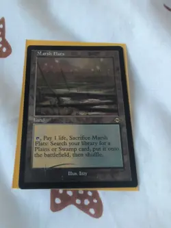 Marsh Flats etched foil retro frame MTG Single MH2 Modern Horizons 2, 437 R rare - Image 1