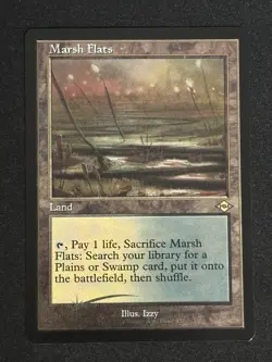 1x MTG Marsh Flats (Retro Frame) (Foil Etched) - Modern Horizons 2 (MH2) #437 - Image 1