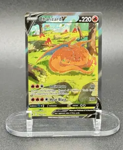 TCG Pokemon Charizard V SWSH260 Sword & Shield Promo Black Star Promo Holo NM/M - Image 2