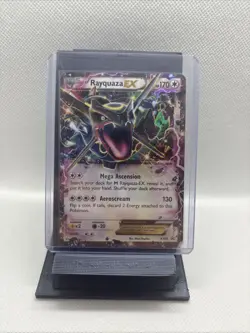 Pokemon TCG - SHINY - Rayquaza EX XY XY69 Black Star Promo Holo Card MP - Image 1