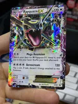 #2 Rayquaza EX XY69 Black Star Promo 2015 SHINY Holo Rare Pokemon Card TCG - Image 4