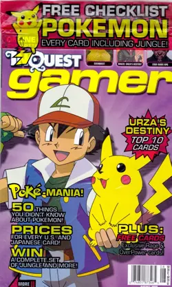 InQuest Gamer #52 (1999) | Pokemon | MTG | Urza’s Destiny | Rage | OverPower - Image 3