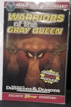 IQ3 WARRIORS OF THE GRAY QUEEN EXC! AD&D D&D Dungeons Dragons Adventure Module - Image 1