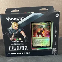 LIMIT BREAK COMMANDER DECK MTG MAGIC GATHERING FINAL FANTASY VII NEW SEALED - Image 1