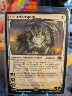 MTG the Aetherspark 231 Mythic Aetherdrift DFT Regular Card - Image 1