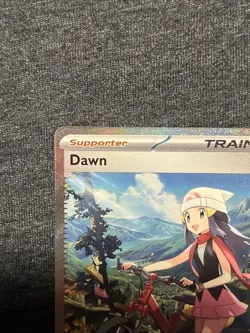 Pokemon Dawn 129/094 Phantasmal Flames Holo SIR Full Art Trainer - Image 2