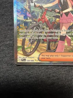 Pokemon Dawn 129/094 Phantasmal Flames Holo SIR Full Art Trainer - Image 4
