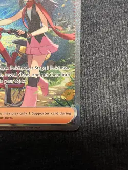 Pokemon Dawn 129/094 Phantasmal Flames Holo SIR Full Art Trainer - Image 5