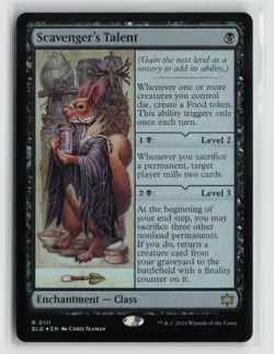 Scavenger's Talent 0111 Foil Bloomburrow BLB MTG Magic - Image 1