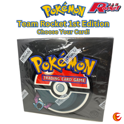 Pokemon Team Rocket 1st First Edition - Choose Your Card - LP/NM WoTC - Image 1