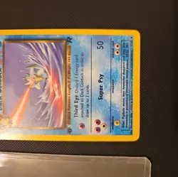 Pokemon Dark Golduck Team Rocket First Edition 37/82 1st edition - Image 3