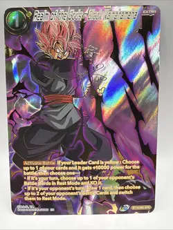 Dragon Ball Super Card Game Realm of the Gods - Black Kamehameha BT16-092 - NM - Image 1