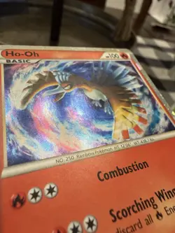 Ho-Oh SL5 Call of Legends Holo Secret Rare Shiny Shining Pokemon Card NM - Image 5