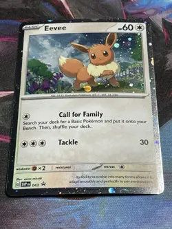 Eevee 043 Sv: Scarlet & Violet Promo Cards Holo Pokemon Card - Image 1