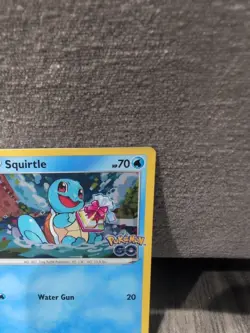 Pokemon Go TCG Squirtle Card SWSH233 Holo Promo - Image 3